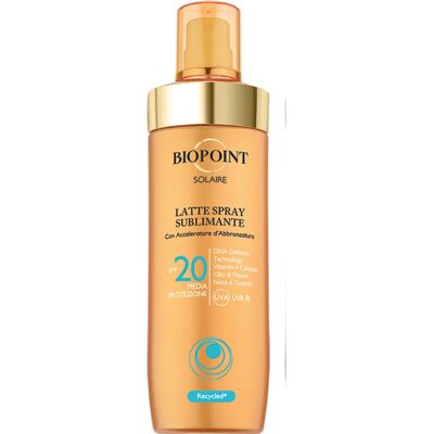 Latte solare SPF20 Biopoint - Leggero, Idratante, Anti-invecchiamento Latte solare SPF20 Biopoint - Leggero, Idratante, Anti-invecchiamento