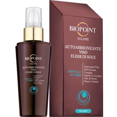 Siero Autoabbronzante Biopoint - 50ml - Viso Siero Autoabbronzante Biopoint - 50ml - Viso