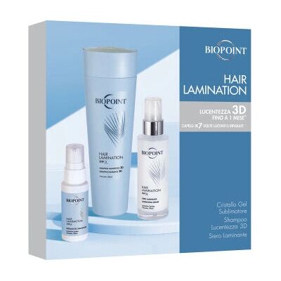 Kit Laminazione Capelli Biopoint - Shampoo, Siero, Gel Kit Laminazione Capelli Biopoint - Shampoo, Siero, Gel