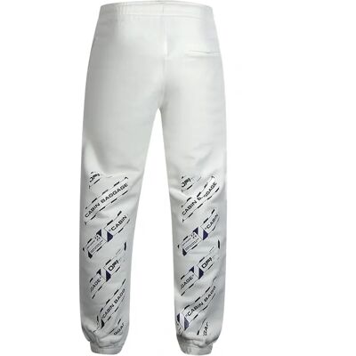 Off-White Weiße Jogginghose - Flughafenband Streifen - Jogginghose Off-White Weiße Jogginghose - Flughafenband Streifen - Jogginghose