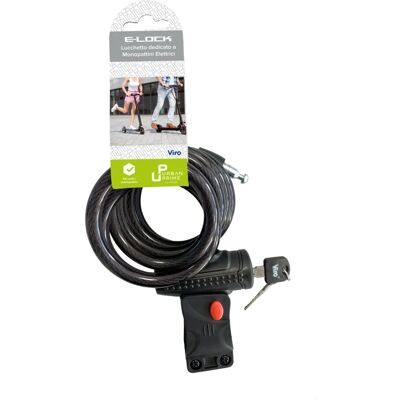 Serratura per bici Urban Prime UP-MON-LCK - Lucchetto a chiave - Nero Serratura per bici Urban Prime UP-MON-LCK - Lucchetto a chiave - Nero