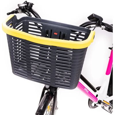 Urban Prime UP-BSK-EBK Fahrradkorb - Vorderradkorb aus Kunststoff für Erwachsene Urban Prime UP-BSK-EBK Fahrradkorb - Vorderradkorb aus Kunststoff für Erwachsene
