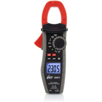 HT INSTRUMENTS G51 Pinza amperimétrica - Resistencia, Continuidad, 400A HT INSTRUMENTS G51 Pinza amperimétrica - Resistencia, Continuidad, 400A