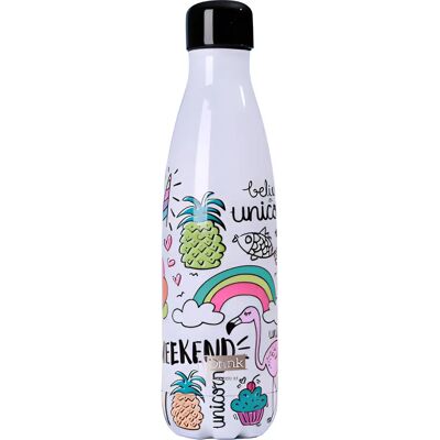 iDrink ID0009 RVS Thermobeker - Waterfles iDrink ID0009 RVS Thermobeker - Waterfles