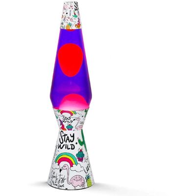 Total Juggling Lampe à Lava 40cm XL1768 Unicorn Magma avec Glitter Coloré - Publicité Total Juggling Lampe à Lava 40cm XL1768 Unicorn Magma avec Glitter Coloré - Publicité