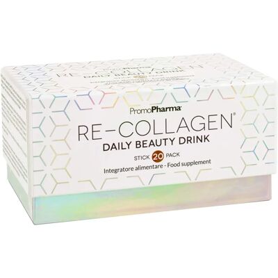 Promopharma Re-Collagen Bebida Diaria de Belleza - Suplemento de Colágeno para la piel Promopharma Re-Collagen Bebida Diaria de Belleza - Suplemento de Colágeno para la piel