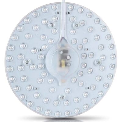 Bakaji Bianco 40W 3600LM Disco LED Magnetico per Soffitto Bakaji Bianco 40W 3600LM Disco LED Magnetico per Soffitto