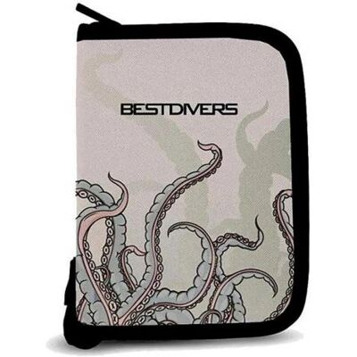 Diario di immersione Best Divers - Copertina a 6/8 anelli, Grigio/Nero Diario di immersione Best Divers - Copertina a 6/8 anelli, Grigio/Nero