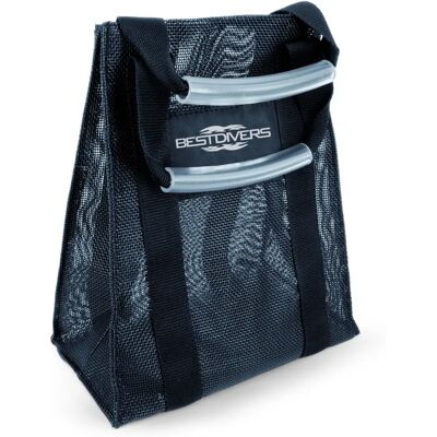 Bolsa de Red de Malla Naranja Best Divers - Equipo de Buceo Bolsa de Red de Malla Naranja Best Divers - Equipo de Buceo