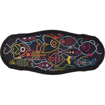 Cinghia per maschera in neoprene a doppio strato Multicolore Best Divers Cinghia per maschera in neoprene a doppio strato Multicolore Best Divers