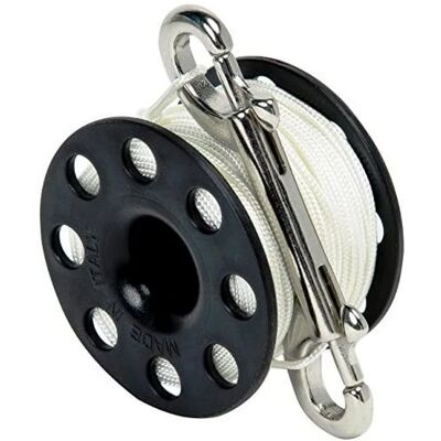 Best Divers Bobine de Carabiner en Acier Inoxydable - 45 m Best Divers Bobine de Carabiner en Acier Inoxydable - 45 m