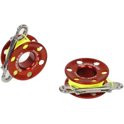 Best Divers F29 Carrete - Línea 15m - Aluminio Amarillo Best Divers F29 Carrete - Línea 15m - Aluminio Amarillo