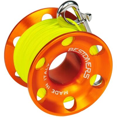 Best Divers Amarillo - Aluminium Reel Tech 1.5 Mm - 30 M - Spool Best Divers Amarillo - Aluminium Reel Tech 1.5 Mm - 30 M - Spool
