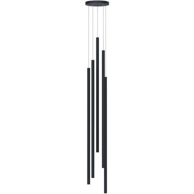 LUMICOM Compo 5X Lampada a sospensione - LED 21W, Rosso, Italia LUMICOM Compo 5X Lampada a sospensione - LED 21W, Rosso, Italia