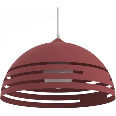 Lumicom Lampada Sospensione in Metallo Rosso - Lampada da Soffitto Lumicom Lampada Sospensione in Metallo Rosso - Lampada da Soffitto