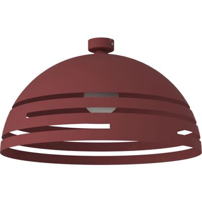 Lumicom Metalls Deckenleuchte - 60cm, Rot, E27, Max 42W Lumicom Metalls Deckenleuchte - 60cm, Rot, E27, Max 42W
