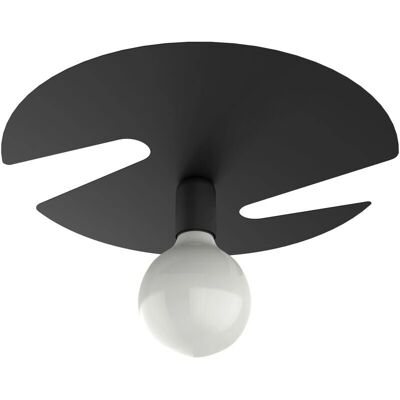 Lámpara de Techo Lumicom Coast - Metal, Negro Mate, 40cm - Iluminación de Techo Lámpara de Techo Lumicom Coast - Metal, Negro Mate, 40cm - Iluminación de Techo