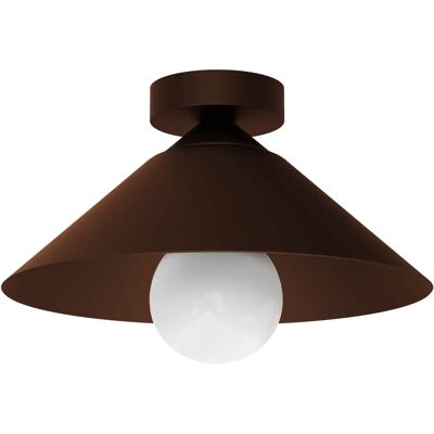 Lumicom Lámpara de Techo - Corten Marrón - 25cm - Iluminación Interior Lumicom Lámpara de Techo - Corten Marrón - 25cm - Iluminación Interior