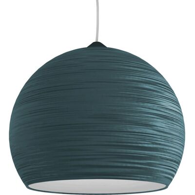 Lámpara colgante Lumicom Modelo 25cm Azul Mediterráneo/Blanco Lámpara colgante Lumicom Modelo 25cm Azul Mediterráneo/Blanco