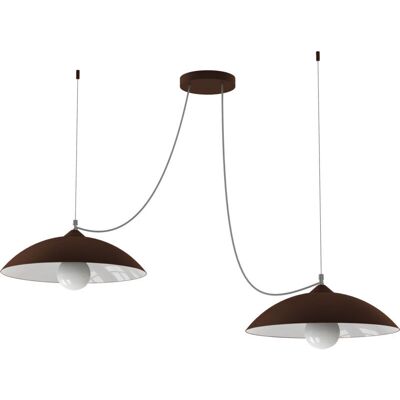 Lumicom Corten Marrón/Blanco Lámpara de Techo - Lámpara de Techo Lumicom Corten Marrón/Blanco Lámpara de Techo - Lámpara de Techo