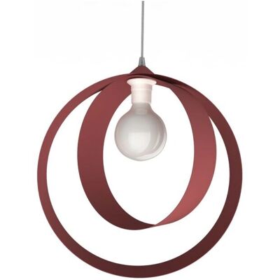 Lumicom Nucleo Pendelleuchte - Metall & Kuhfell - 40cm Lumicom Nucleo Pendelleuchte - Metall & Kuhfell - 40cm