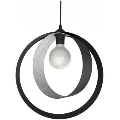 Lumicom Nucleo Lámpara de Techo - 40cm, Máx 42W, Metal, Negro Mate/Hoja Dorada Lumicom Nucleo Lámpara de Techo - 40cm, Máx 42W, Metal, Negro Mate/Hoja Dorada