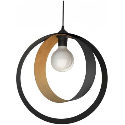 Lumicom Nucleo Lampada Sospensione - Metallo, Bianco & Foglia di Rame - 40cm Lumicom Nucleo Lampada Sospensione - Metallo, Bianco & Foglia di Rame - 40cm