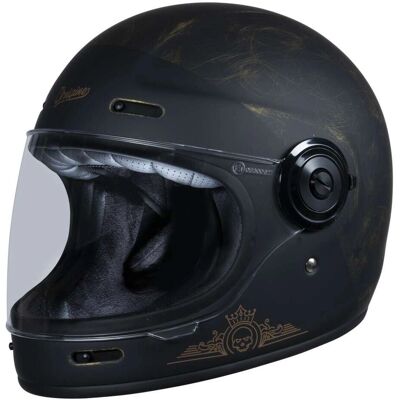 Casco moto vintage Vega Rocker Bronzo Opaco - Casco da moto Casco moto vintage Vega Rocker Bronzo Opaco - Casco da moto
