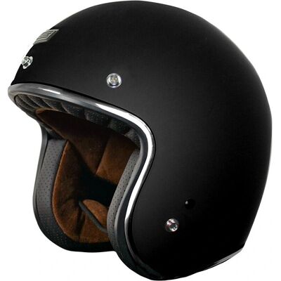 Casque moto noir solide Origine Primo - ECE 22.06 - Publicité Casque moto noir solide Origine Primo - ECE 22.06 - Publicité