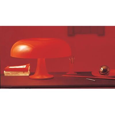 Artemide Nesso - Ikonická stolní lampa - Oranžová Artemide Nesso - Ikonická stolní lampa - Oranžová