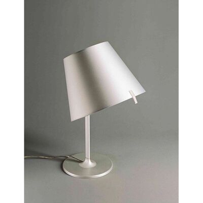 Artemide Melampo Notte Tischleuchte - Grau Verstellbarer Satin- diffuser Artemide Melampo Notte Tischleuchte - Grau Verstellbarer Satin- diffuser