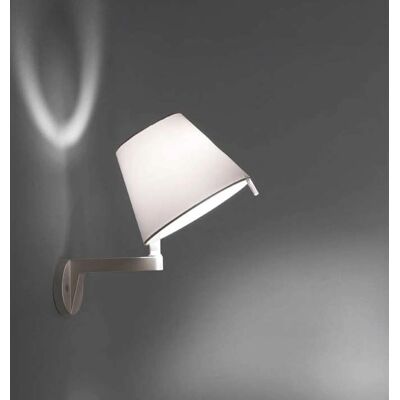 Artemide Melampo Wandleuchte - Satin-Diffusor, Dimmbare, E14 Artemide Melampo Wandleuchte - Satin-Diffusor, Dimmbare, E14