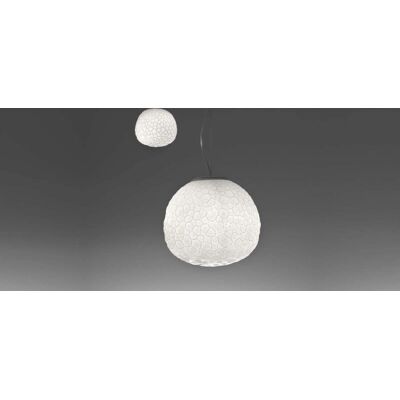 Artemide Meteorite Wei Hängeleuchte - Venezianisches Glas Artemide Meteorite Wei Hängeleuchte - Venezianisches Glas