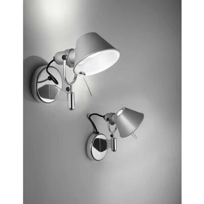 Artemide Tolomeo Faretto LED Leštěné hliníkové - Nástěnné svítidlo Artemide Tolomeo Faretto LED Leštěné hliníkové - Nástěnné svítidlo