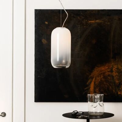 Artemide Gople Suspension - Blanc, 21x42cm - Publicité Artemide Gople Suspension - Blanc, 21x42cm - Publicité