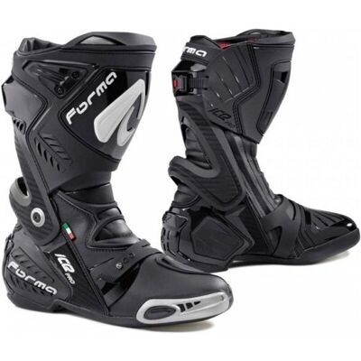 Botas de moto Forma Ice Pro - Homologadas CE, negras, talla 38 Botas de moto Forma Ice Pro - Homologadas CE, negras, talla 38