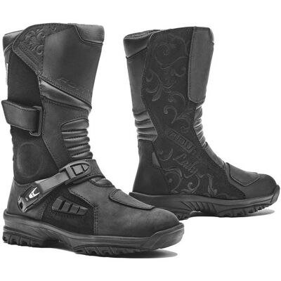 Botas de Motociclista Forma - Negro, Modelo 41, Reforzadas, Impermeables - Botas de Moto Botas de Motociclista Forma - Negro, Modelo 41, Reforzadas, Impermeables - Botas de Moto
