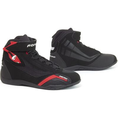 Botas Forma Genesis Negro Rojo - Botas de Moto Botas Forma Genesis Negro Rojo - Botas de Moto