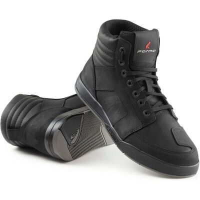 Forma Ground Dry Zapatos de Motocicleta - Cuero Entero, Resistentes al Agua, Protección Reforzada Forma Ground Dry Zapatos de Motocicleta - Cuero Entero, Resistentes al Agua, Protección Reforzada