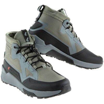 Scarpe da Moto Forma Kumo Verde Oliva Nero Grigio - Scarpe da Moto Scarpe da Moto Forma Kumo Verde Oliva Nero Grigio - Scarpe da Moto