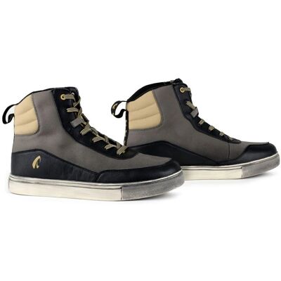 Forma Milano Flow Motorradschuhe - Schwarz Ecrù - Schutz & Komfort Forma Milano Flow Motorradschuhe - Schwarz Ecrù - Schutz & Komfort