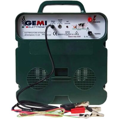 Gemi Elettronica Elektrisk Gjerde-Generator - Dobbelt Strømforsyning - 5 km Gemi Elettronica Elektrisk Gjerde-Generator - Dobbelt Strømforsyning - 5 km