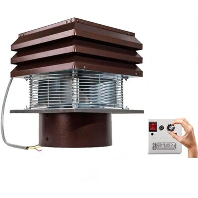 Gemi Elettronica Kompakt Kaminventilator - Für Runde Schornsteine Gemi Elettronica Kompakt Kaminventilator - Für Runde Schornsteine