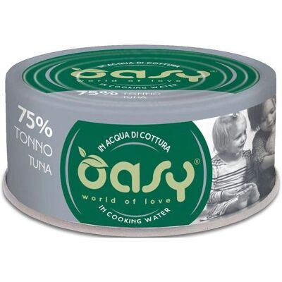 Oasy Marca Modello Cibo Umido Naturale al Tonno per Gatti - Cibo per Gatti Oasy Marca Modello Cibo Umido Naturale al Tonno per Gatti - Cibo per Gatti