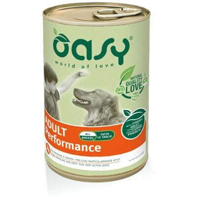 Oasy Cibo Umido Cane Età Attiva Performance Pollo - Cibo per Cani Oasy Cibo Umido Cane Età Attiva Performance Pollo - Cibo per Cani