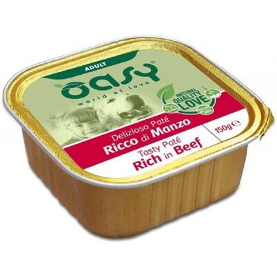Oasy Cibo per Cani Manzo - Naturale, Alto Contenuto Proteico, Senza Cereali Oasy Cibo per Cani Manzo - Naturale, Alto Contenuto Proteico, Senza Cereali