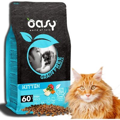 Marca - Modello - Cibo per gattini senza cereali con pesce - Cibo per gatti Marca - Modello - Cibo per gattini senza cereali con pesce - Cibo per gatti