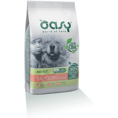 Oasy - Wonderfood Cibo Cane Salmone - 12kg Oasy - Wonderfood Cibo Cane Salmone - 12kg