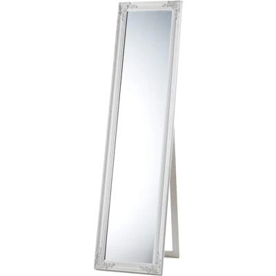 Baroni Home Miroir Fixe au Sol Réglable - Style Shabby Chic 40x4x160 cm - Publicité Baroni Home Miroir Fixe au Sol Réglable - Style Shabby Chic 40x4x160 cm - Publicité