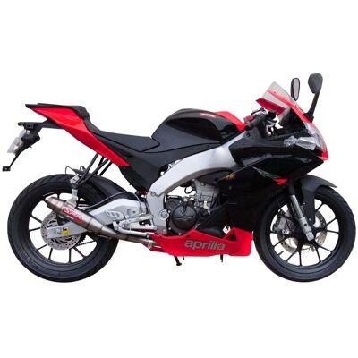 Sistema di Scarico GPR Rs 4 125 - Omologato, Acciaio Inox, 370mm Sistema di Scarico GPR Rs 4 125 - Omologato, Acciaio Inox, 370mm